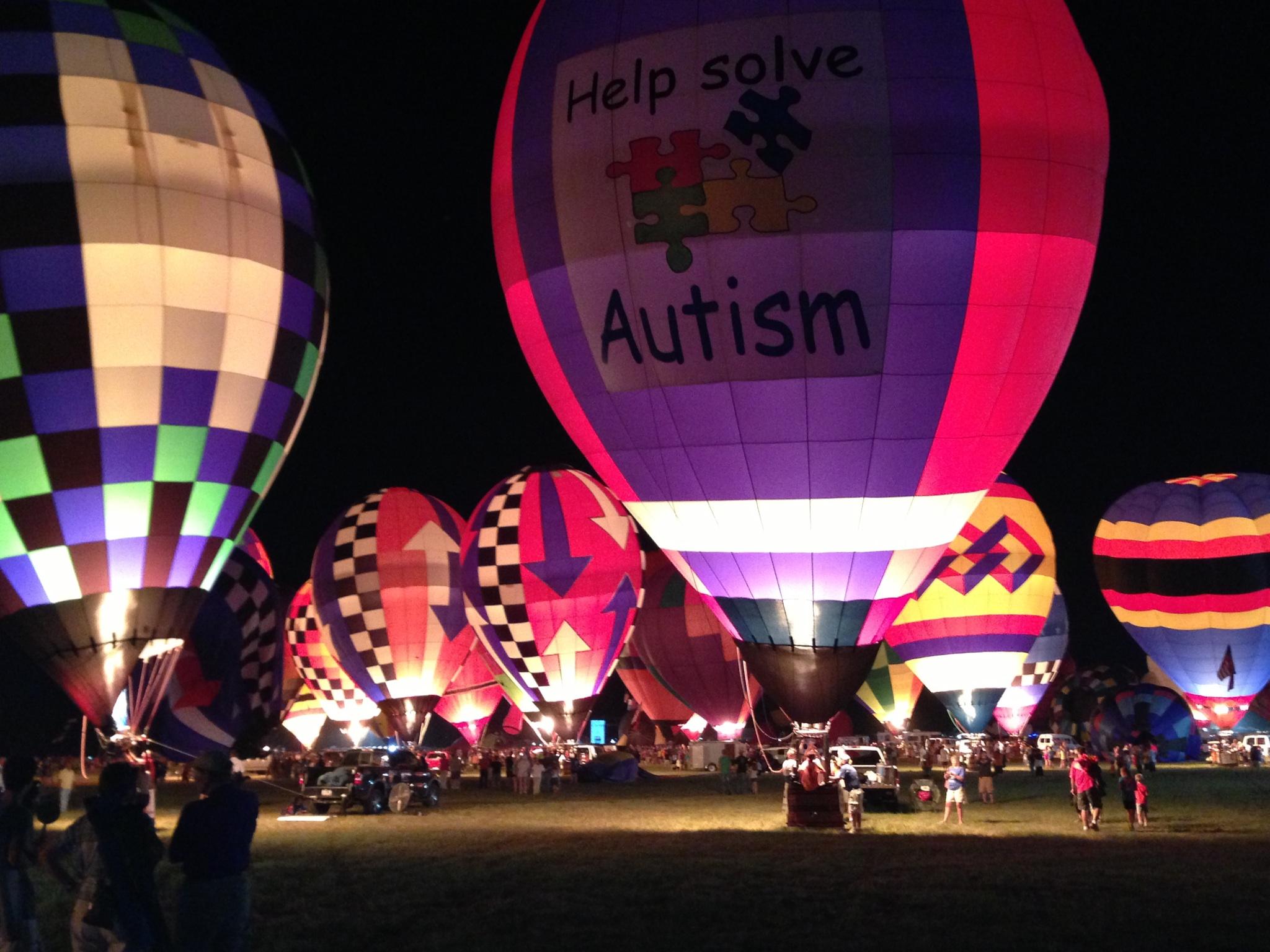 Buzzard's Glory hot air balloon during a tethered balloon operation